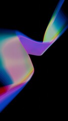 a black background