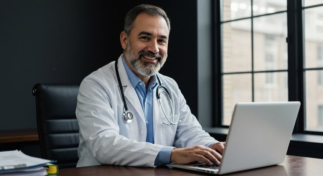 Middle-aged man - Powered by Adobe