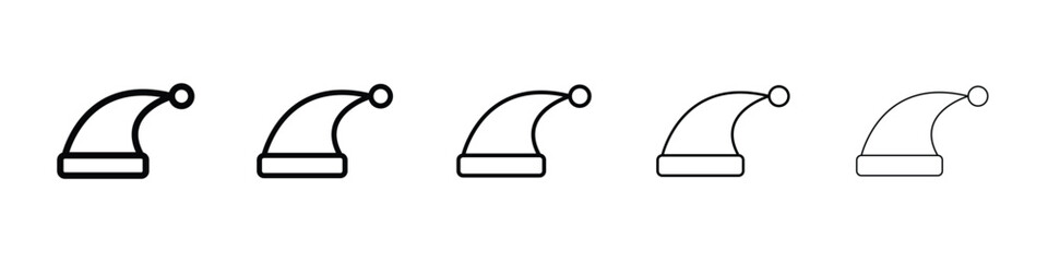 Sleeping Hat icon filled flat sign concept for web design.