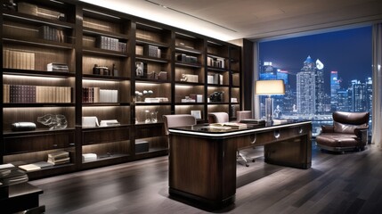 Luxury Modern Office with City View