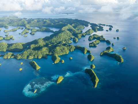 Rock Islands near Koror, Palau, Micronesia