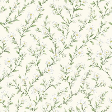seamless floral background