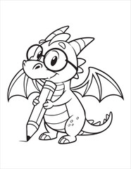 Back to School Coloring Pages for Kids – Cute School Supplies, Bags, Books, and Classroom Fun | Line Art Printable Set