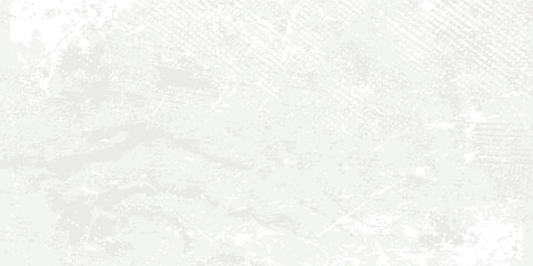 White old concrete wall grunge texture - wide banner format background with copy space for text. Grunge gray texture of chips, cracks, scratches, modern