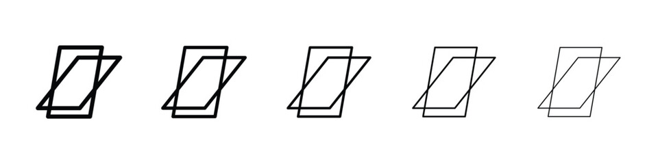 Roof window icon filled flat sign concept for web design.