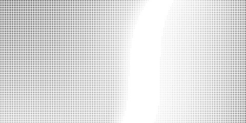 Dotted gradient halftone background. Horizontal seamless dots pattern in pop art style. Abstract modern stylish texture. Vector illustration.