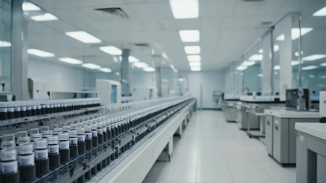 Modern Laboratory with Advanced Equipment for Scientific Research