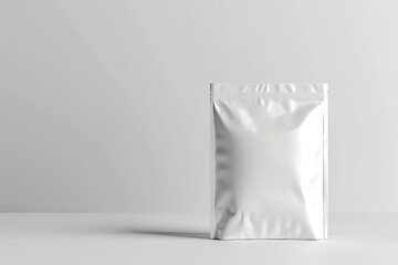 Detailed Image of Realistic Package White Mockup 3D