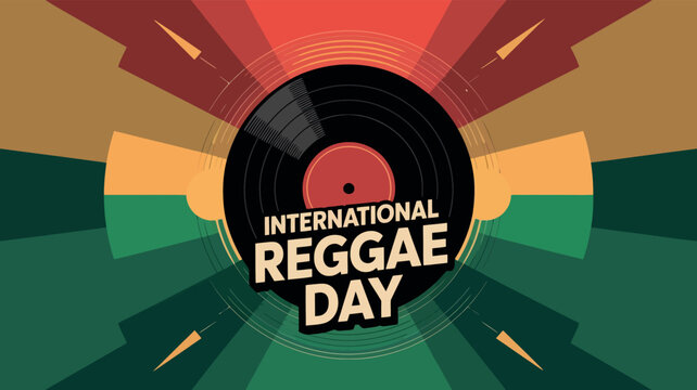 International Reggae Day Celebration Music Culture Tribute - Powered by Adobe