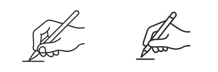 Hands drawing with a pencil on a blank surface during a creative workshop in an indoor setting