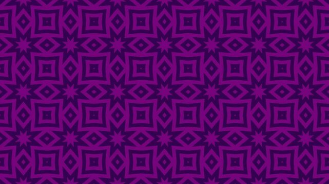 4K Abstract Seamless Geometric Pattern for Video Template, Opening, Ending, etc.