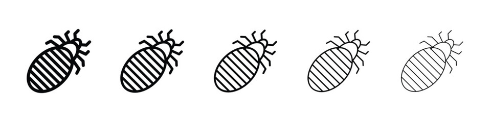 Louse icon filled flat sign concept for web design.