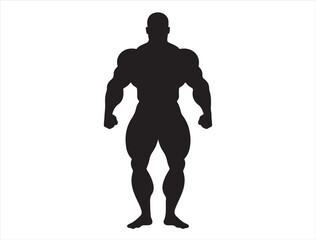 Bodybuilder Silhouette 