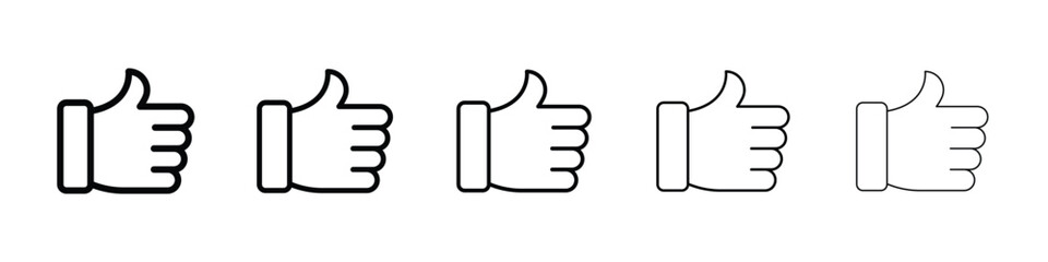 Like icon filled flat sign concept for web design.