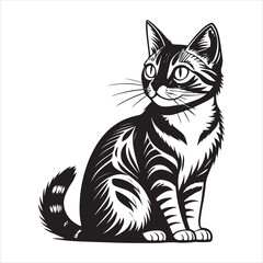 Obraz premium Cat Vector 