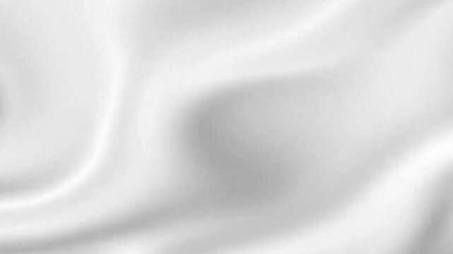 fabric white textured background with gray shades, smooth 3d rendered social media template monochrome black and white smooth silk motion graphics element 3d rendered overlay textured textile material