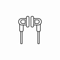 earplugs earpeice icon sign vector