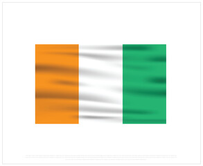 Happy Independence day, Ivory Coast Independence day, Ivory Coast, Ivory Coast Flag, 7 August, 7th August, Independence Day, National Day, National Flag, Icon