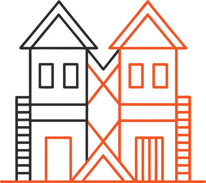 Dual Home Design Modern Architecture Concepts for Twin Houses