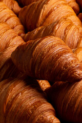 Delicious croissants. Fresh from the oven.