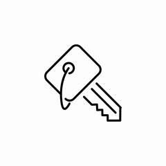 key square icon icon sign vector