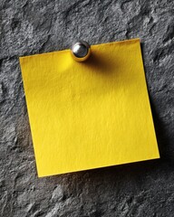 ADHD Reminder Sticky Note – Concept of Forgetfulness and Time Management