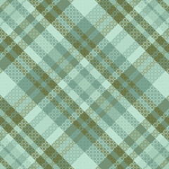 Tartan or plaid retro color pattern.