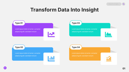 Editable infographic for four phases, solutions, or methods