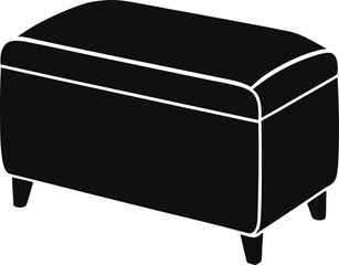 treasure chest vector illustration on transparent background