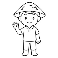 cartoon farmer illustration