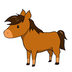 Brown horse