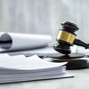 Legal proceedings and justice administration courtroom document review professional environment close-up view legal concepts for seo impact