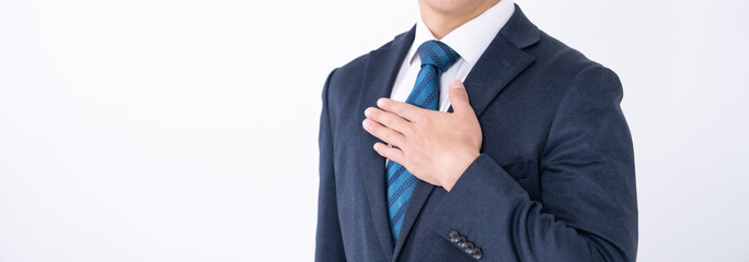 ビジネス　男性　信頼