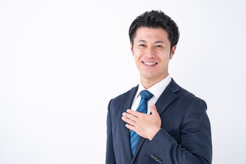 ビジネス　男性　信頼