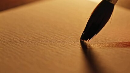 Soft brush strokes on textured paper