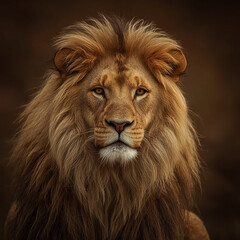 Obraz premium portrait of a lion