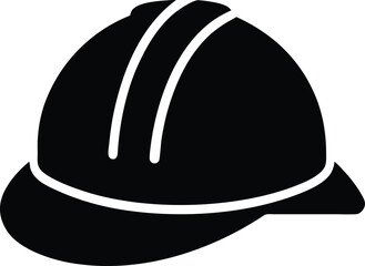 Hard Hat Safety Construction Worker Head Protection Icon