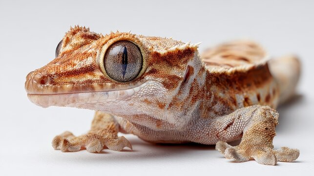 Close-up of a Leopard Gecko highlighting its unique features