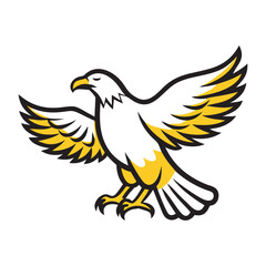 Eagle vector art.
