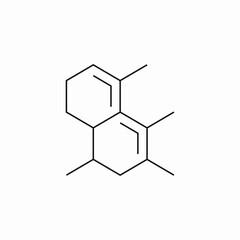 complex chemical structure icon sign vector