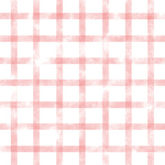 水彩タッチの赤いのピンチェック