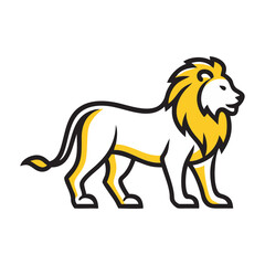 Lion vector art illustration 1.