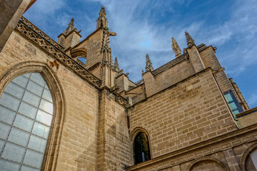 Seville Cathedral Exterior, Spain