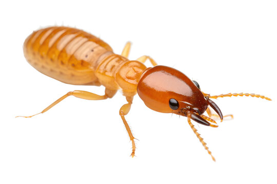 Close-up of a Subterranean Termite Identification and Control