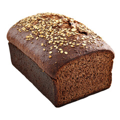 Freshly baked whole grain bread topped with oats, perfect for healthy meals. This nutritious loaf is ideal for sandwiches or toasting, offering rich flavor and texture