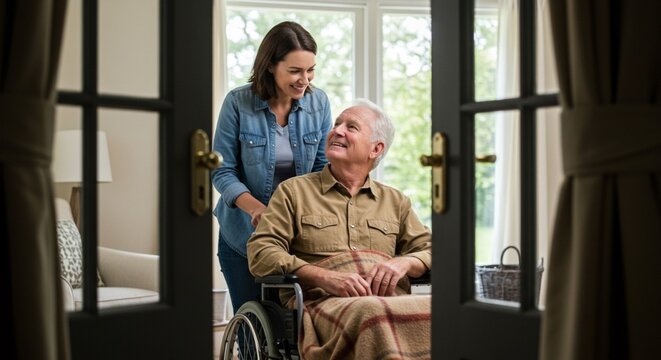 ElderyManInWheelchair