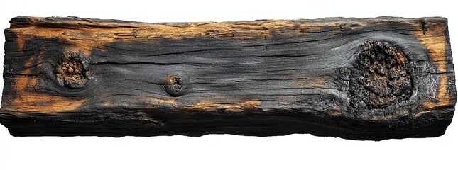 Weathered wooden plank with textured surface and natural grain.