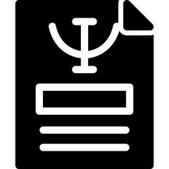 Psychology Document Icon