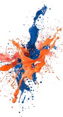  Colorful Abstract Paint Splash  Modern Art Illustration
