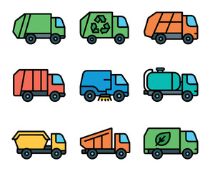 Waste Collection Icons
